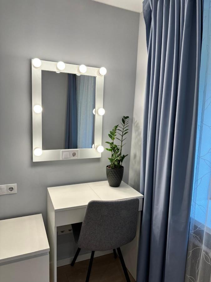 شقة Parkside Escape: Stylish 1-Br ريغا المظهر الخارجي الصورة