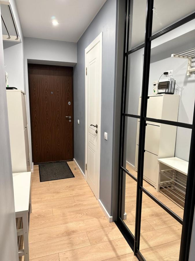 شقة Parkside Escape: Stylish 1-Br ريغا المظهر الخارجي الصورة